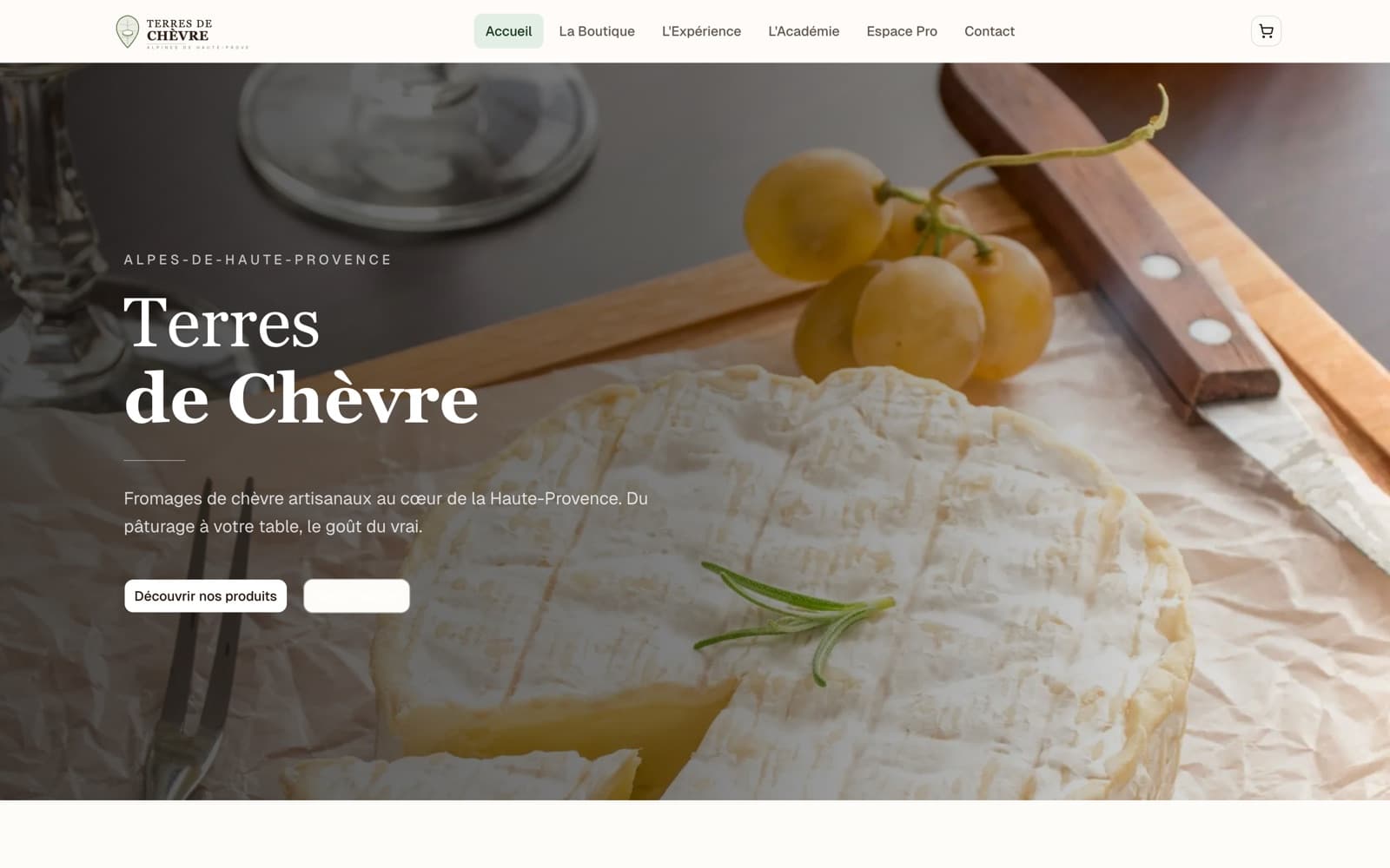 Aperçu de la première page de Terres de Chèvre