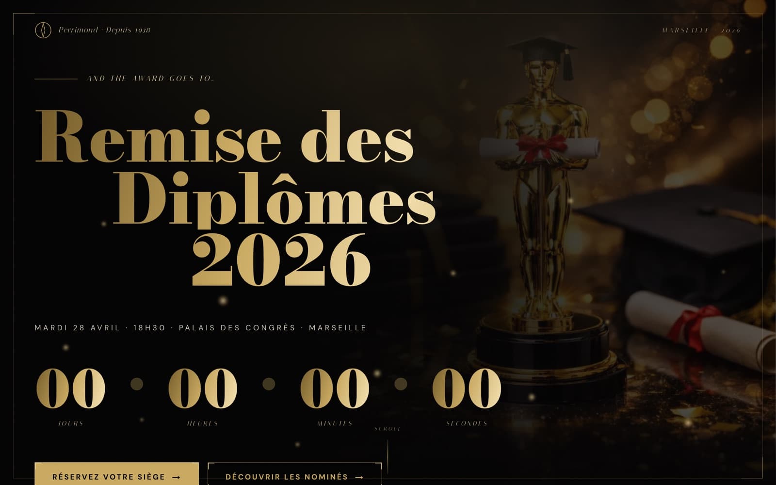 Aperçu de la première page de Remise des Diplômes 2026